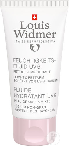 Louis Widmer Moisturizing Fluid UV 6 Oily and Combination Skin Tube 50ml