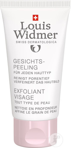 Louis Widmer facial peeling for all skin types without perfume tube 50ml
