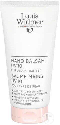 Louis Widmer hand balm UV10 tube 75ml