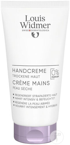 Louis Widmer Hand Cream Dry Skin Without Perfume Tube 75ml