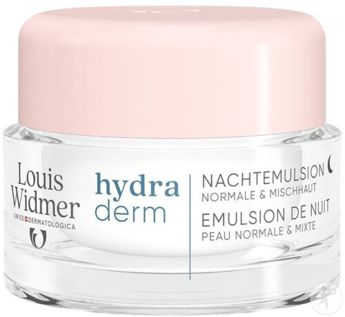 Louis Widmer Hydraderm night emulsion jar 50ml