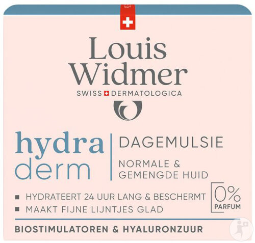 Louis Widmer Hydraderm day emulsion perfume-free jar 50ml