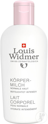 Louis Widmer Body Milk For Normal Skin Lightly Perfumed Bottle 200ml