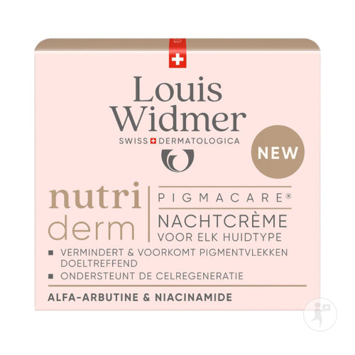 Louis Widmer Nutriderm Pigmacare Night Cream Jar 50ml