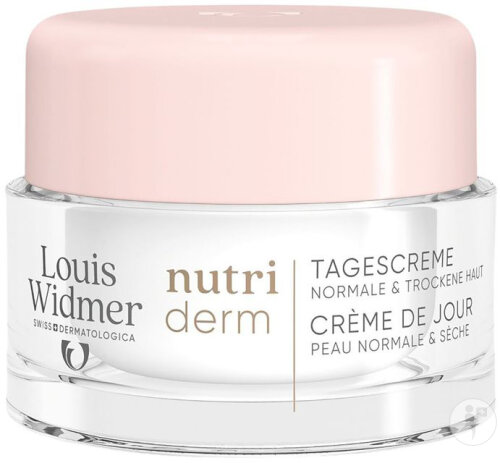 Louis Widmer Nutriderm day cream jar 50ml