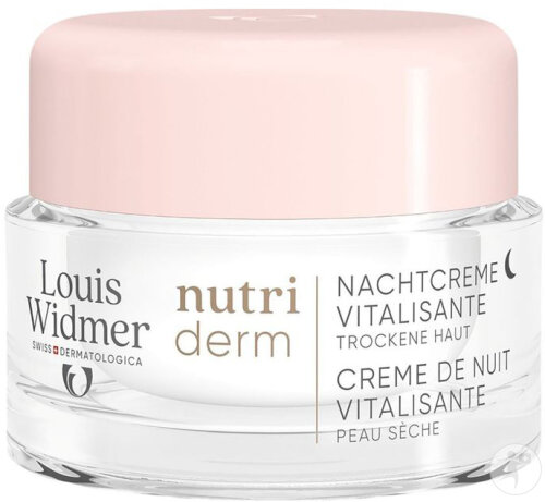 Louis Widmer Nutriderm Vitalizing Night Cream Jar 50ml