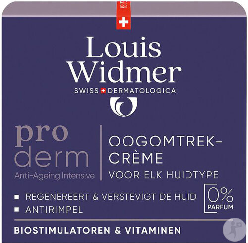 Louis Widmer Proderm Eye Contour Cream Without Perfume Jar 30ml