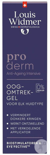 Louis Widmer Proderm Eye Contour Gel Without Perfume Tube 15ml
