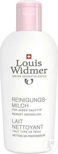 Louis Widmer cleansing milk without perfume bottle 200ml