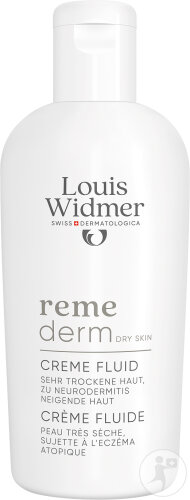 Louis Widmer Remederm Cream Fluid for Dry Skin, 200ml Bottle 200 ml