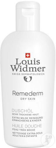 Louis Widmer Remederm Dry Skin Shower Oil Lightly Perfumed Sees Dry Skin Bottle 200ml