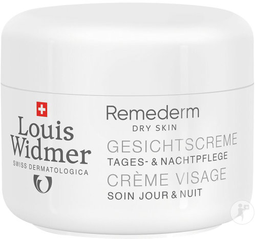 Louis Widmer Remederm Dry Skin Face Cream Day and Night Care Jar 50ml
