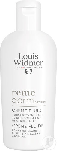 Louis Widmer Remederm Liquid Cream for Dry Skin, Perfume-Free, 200ml Bottle 200 ml