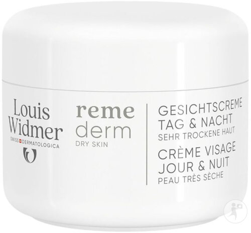 Louis Widmer Remederm Face Cream Day And Night Dry Skin Jar 50ml
