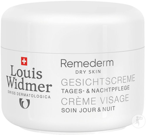 Louis Widmer Remederm Face Cream Day and Night Care Without Perfume Jar 50ml