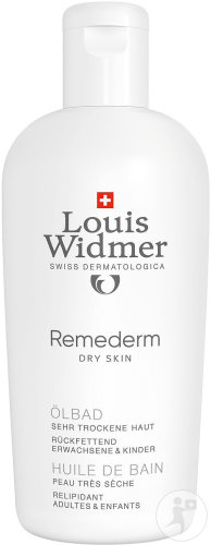 Louis Widmer Remederm Oil Bath For Very Dry Skin Lightly Perfumed Bottle 250ml