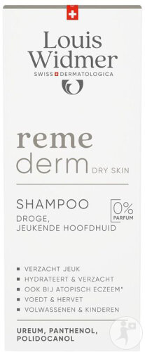 Louis Widmer Remederm Shampoo Without Perfume Bottle 150ml