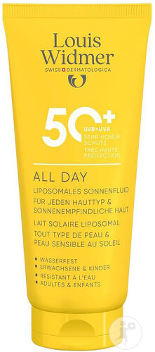 Louis Widmer Sun All Day SPF50+ Without Perfume Advantageous Format Tube 200ml