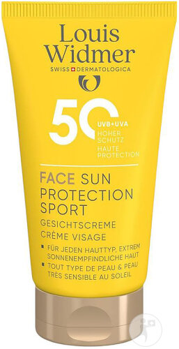 Louis Widmer Sun Face Sun Protection Sport SPF50 Tube 50ml