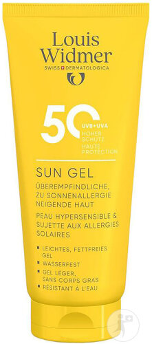 Louis Widmer Sun Gel SPF50 Tube 100ml