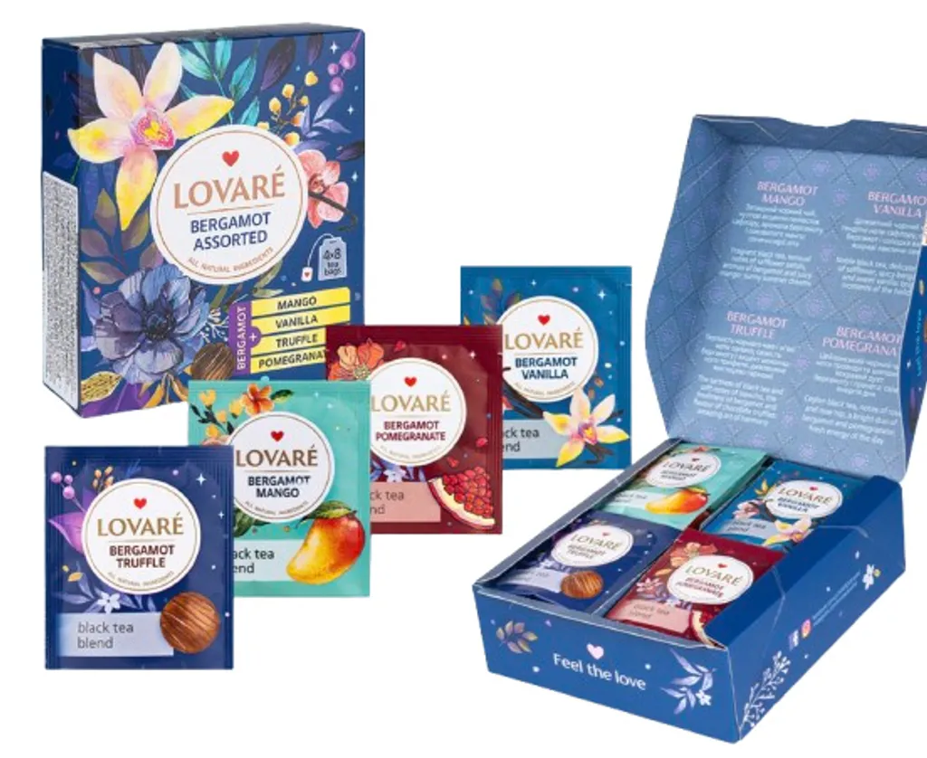 Lovare Black Tea Set Bergamot (32 x 2 g)