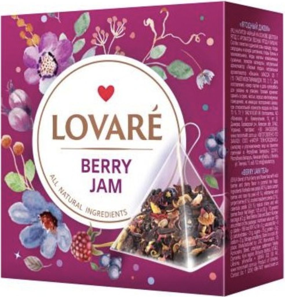 sonstige Lovare Tea Berry Jam 30g 15 Bags