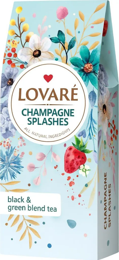 Lovaré Lovare Tea «Champagne Splashes» Black Tea 80g. 80g
