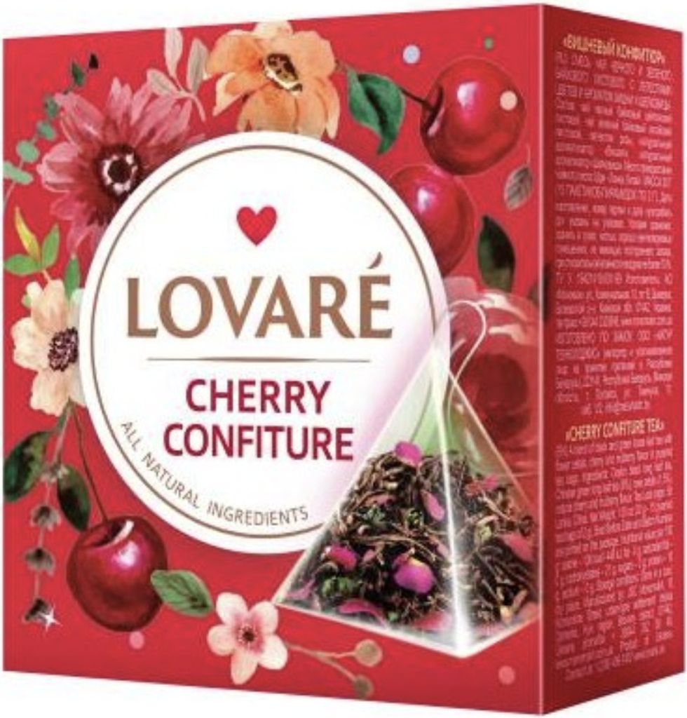 sonstige Lovare Tee Kirschkonfituere 15Btl, 30 gm