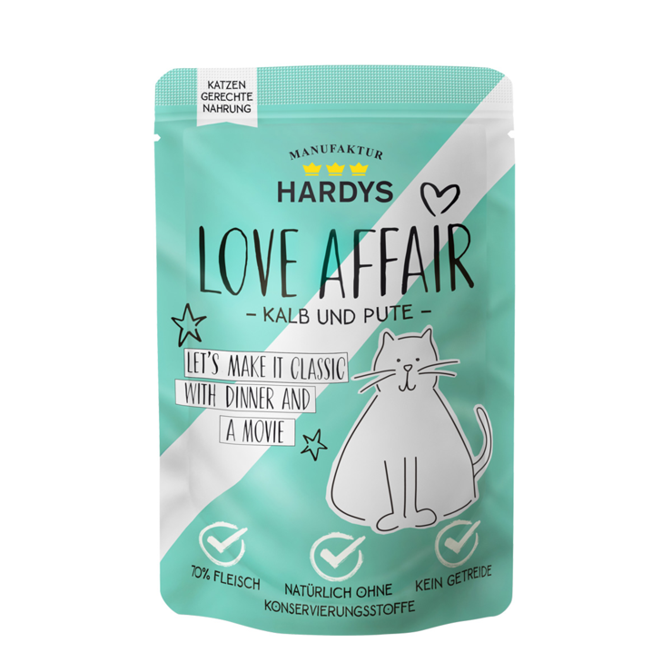 HARDYS Manufaktur Love Affair Kalb & Pute