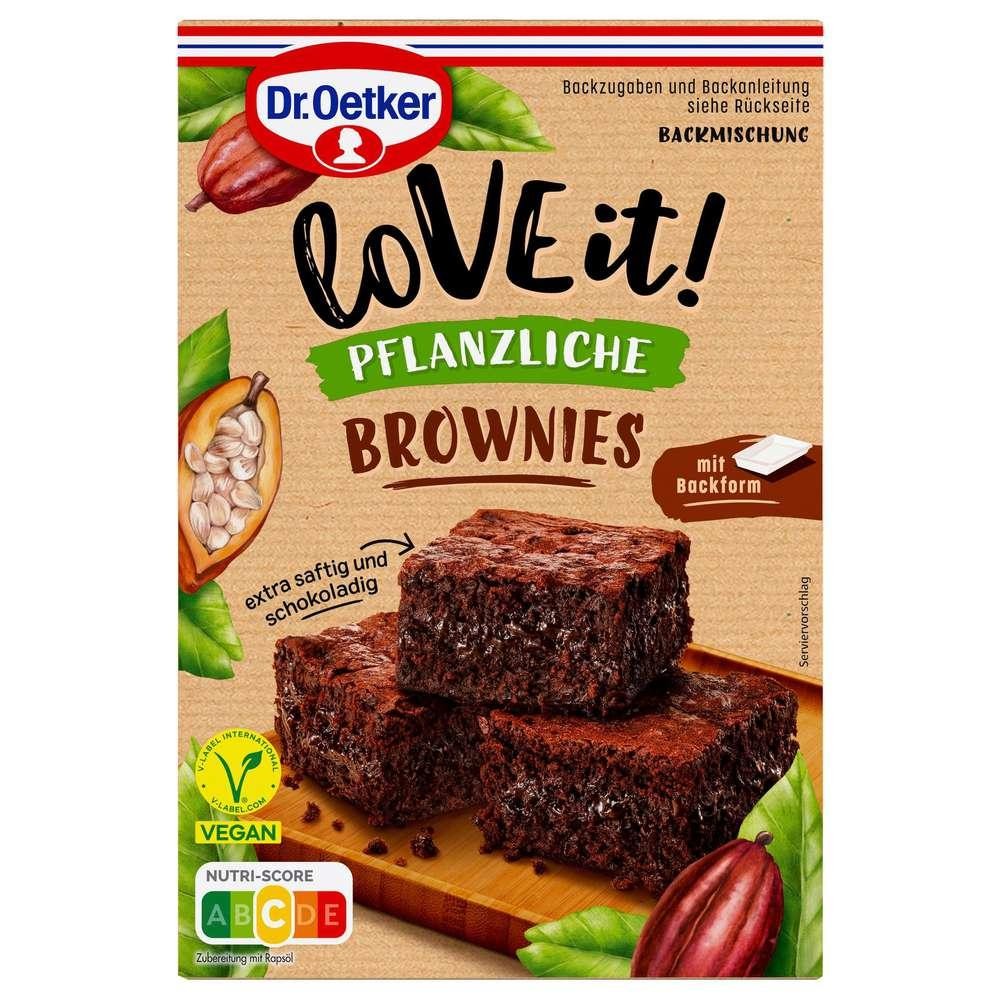 Dr. Oetker Love it, Baking Mix, Plant-Based Brownies
