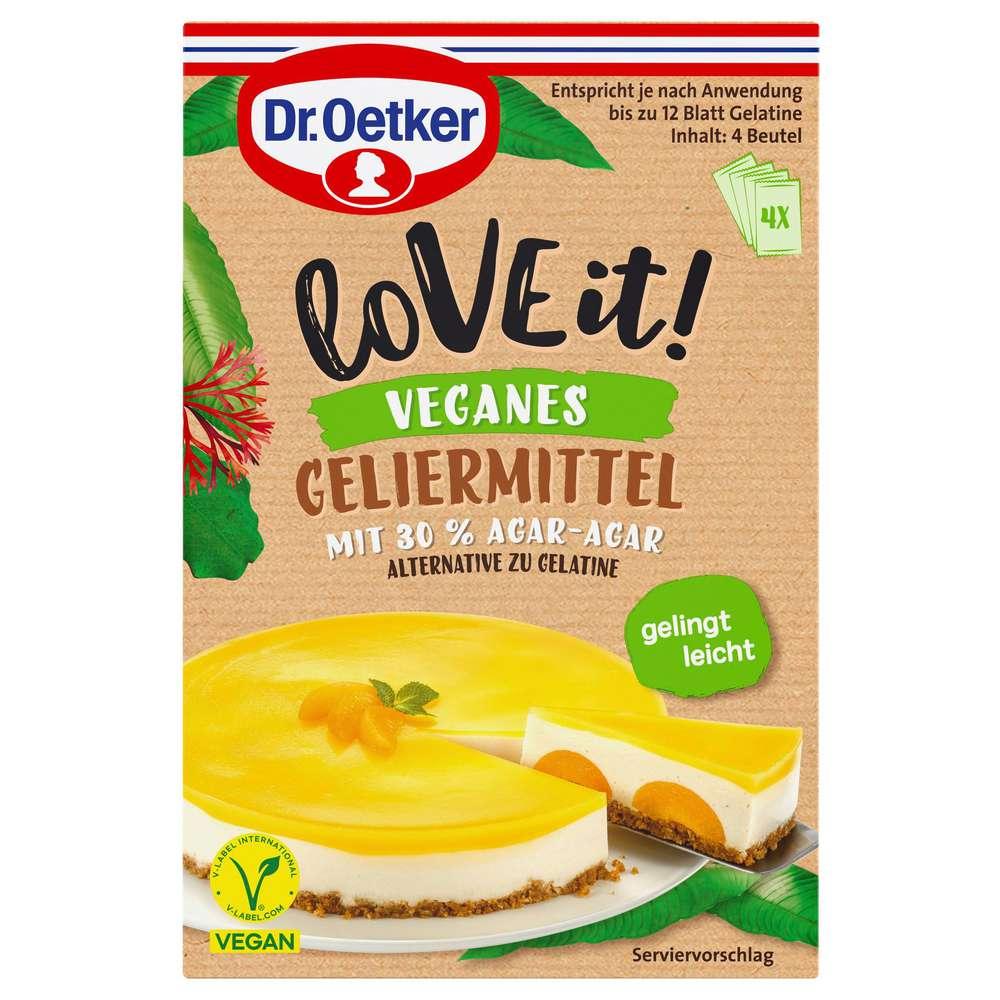 Dr. Oetker LoVE it!, vegan gelling agent