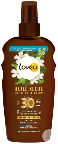 Lovea Dry Oil SPF30 Monoï De Tahiti 150ml