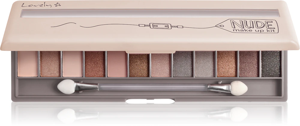 Lovely Nude Make Up Kit Eyeshadow Palette