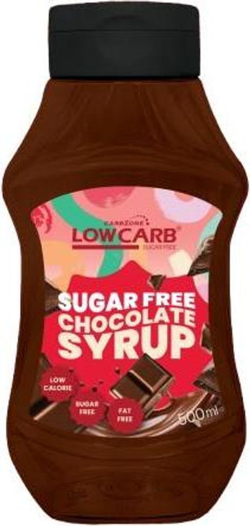 CarbZone AB Low Carb® Sugar Free Chocolate Syrup 500ml