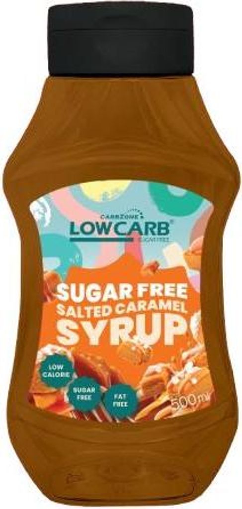 CarbZone Low Carb® Sugar Free Salted Caramel Syrup 500g