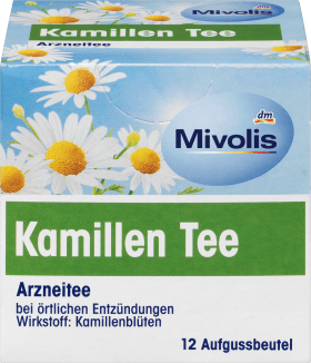 Mivolis Medicinal Tea, Chamomile Tea (12 X 1.5 G), 18 G