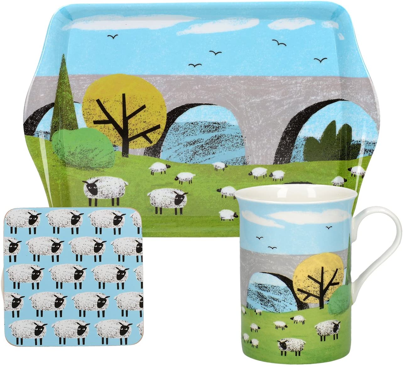 Creative Tops Time For Tea Fine China Jug, Multi/Color, 21 X 8.4 X 14.5 cm