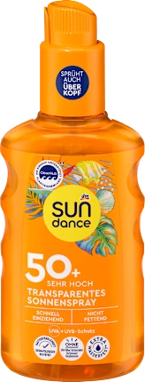 Transparent sun spray SPF 50+, 200 ml