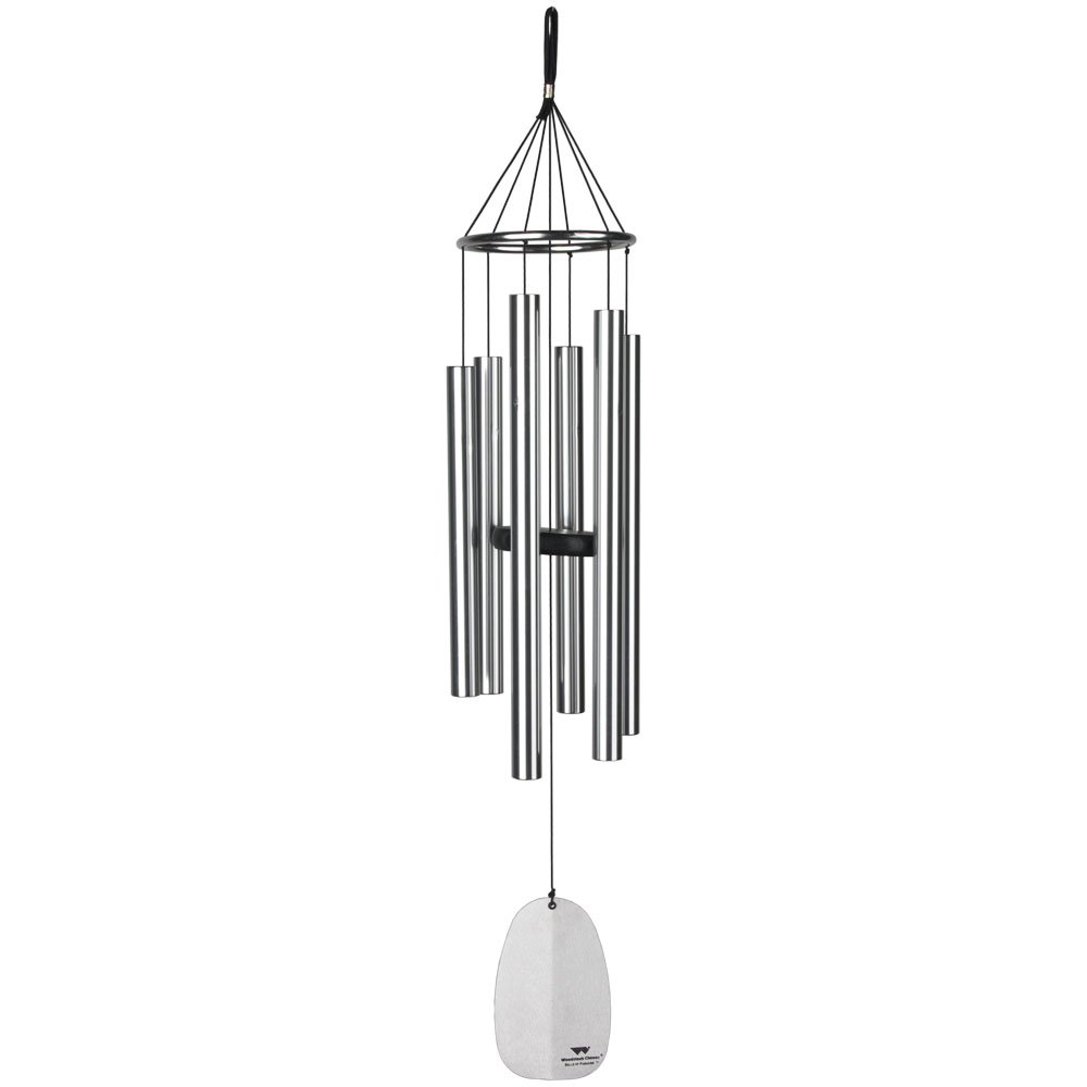 Woodstock Chimes Medium Bells Of Paradise Chime - Silver