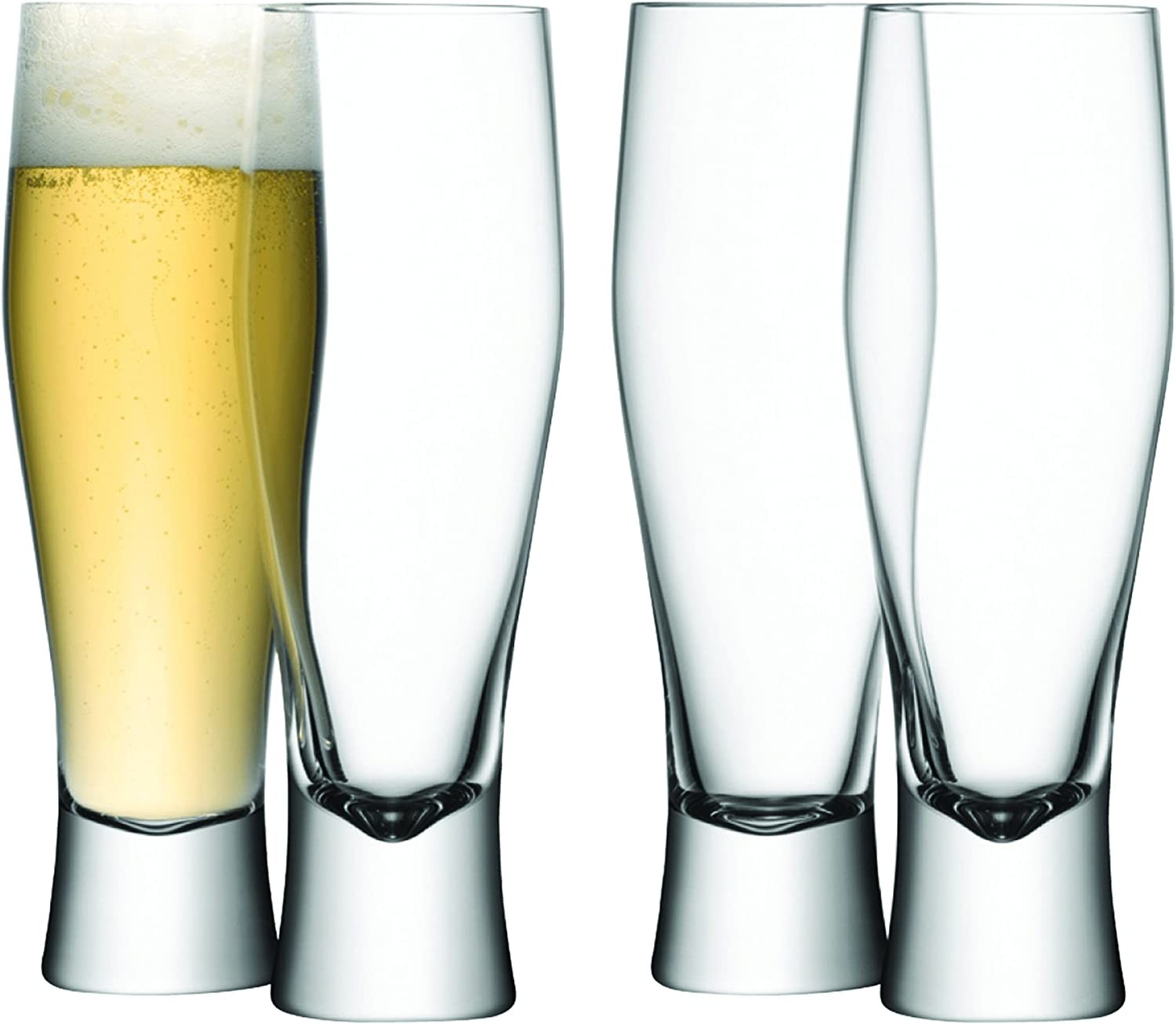 LSA Bar Pilsglas 400 ml Clear x 4