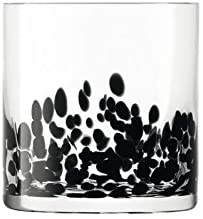 \'LSA Devoré – 290ml – Black DE01 1 Universal Glass Tumblers (G1121 (256)