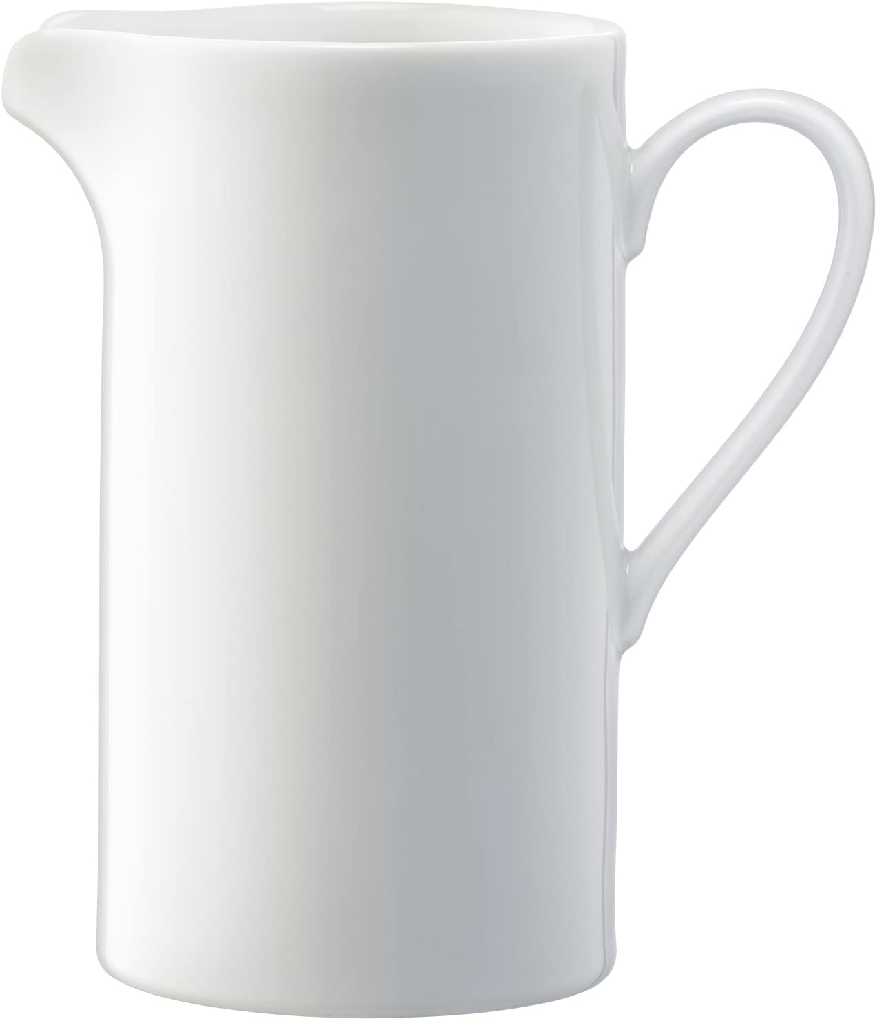 LSA International Dine Creamer 0.25 L & Sugar Bowl Diameter 9 cm Set, Glass, White, 0.25 L & Sugar Bowl Diameter 9 cm