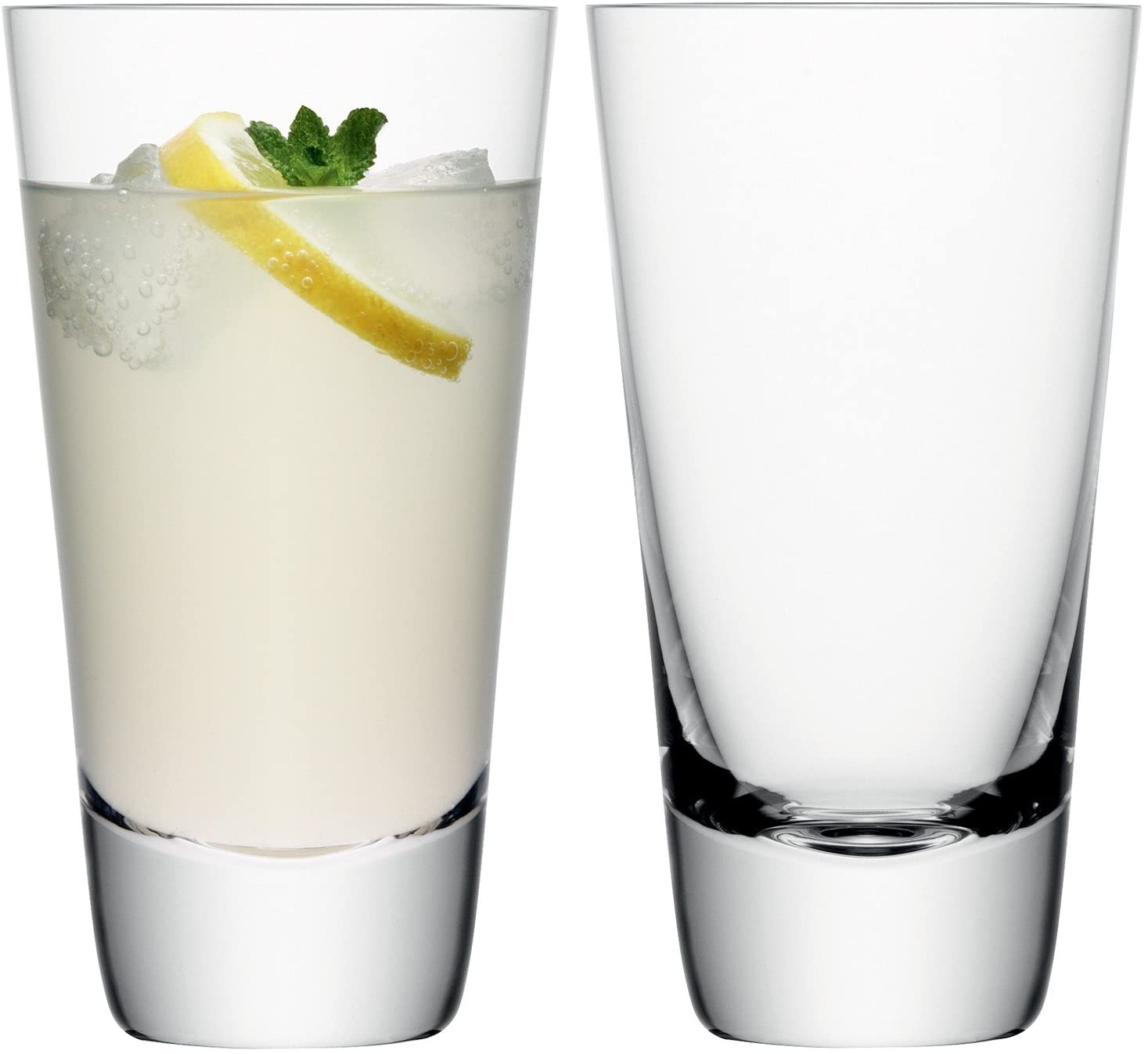 LSA International 440ml Madrid Highball – Clear (Pack of 2)