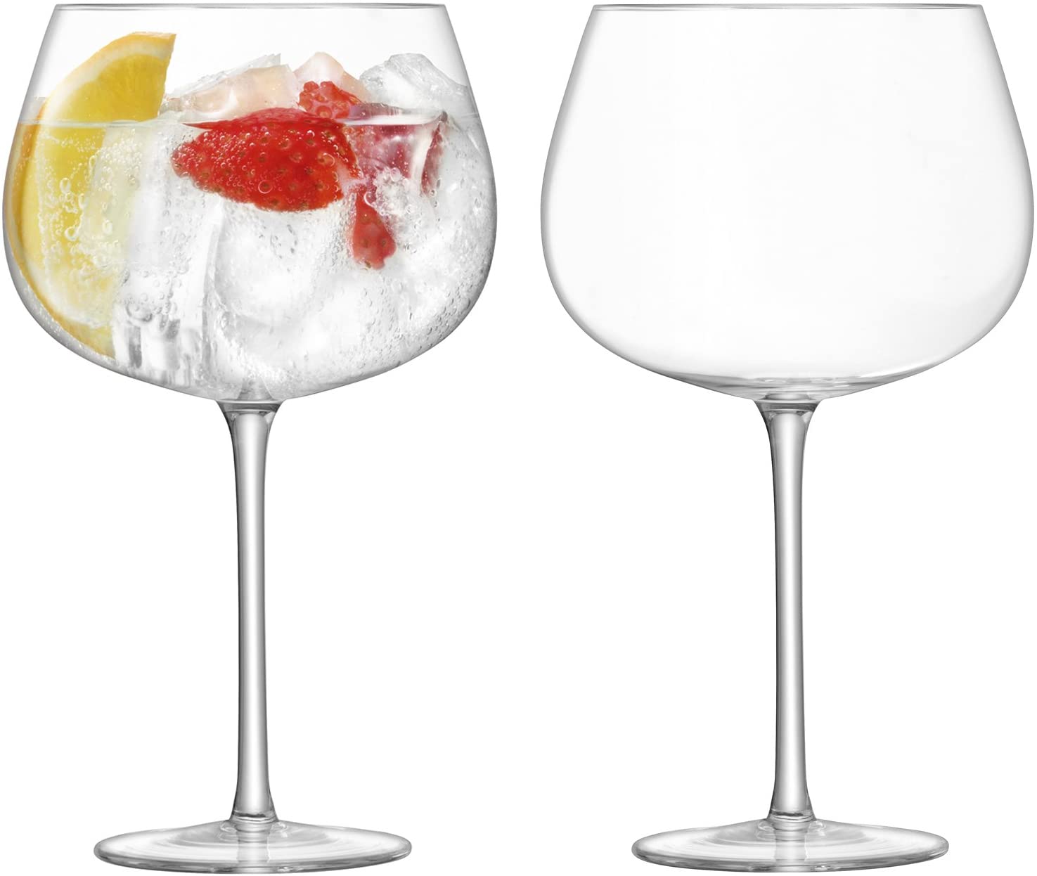 LSA International Bar Cocktail Balloon Glass 710 ml, Pack of 2, Clear