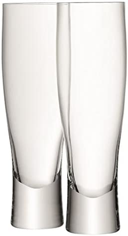 LSA International Bar Lager Glasses 2 per pack