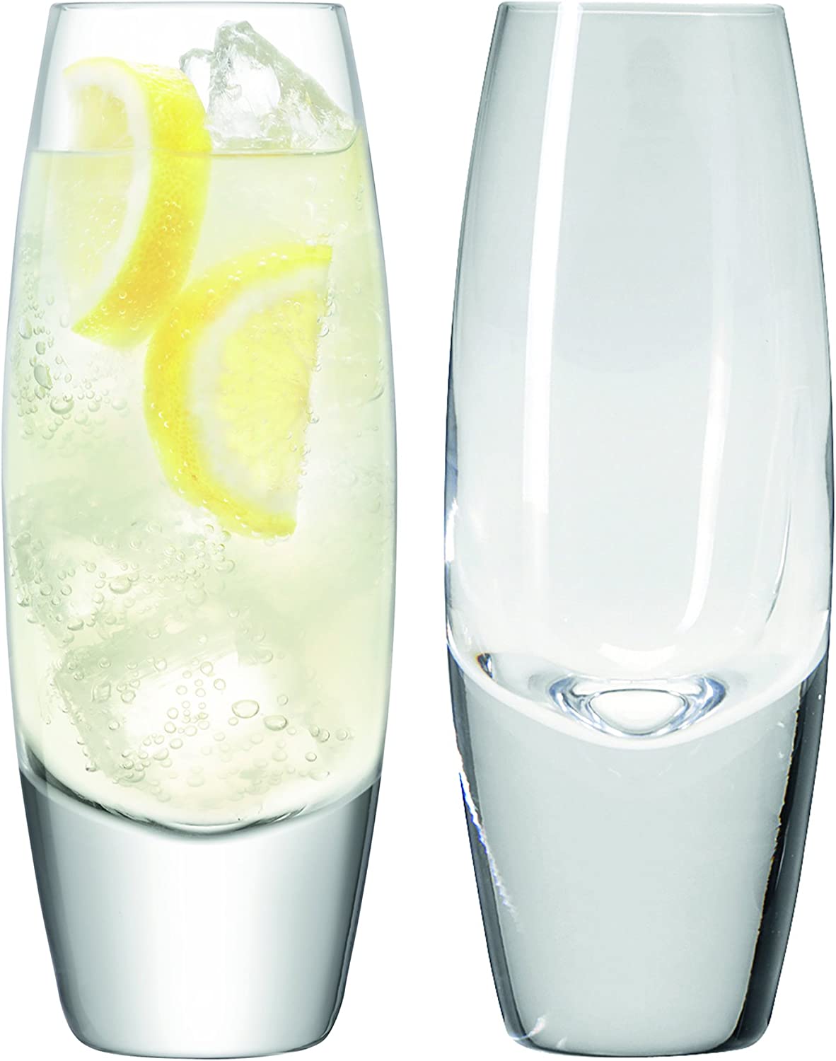LSA International Bullet Highball 350ml Clear, Set of 2