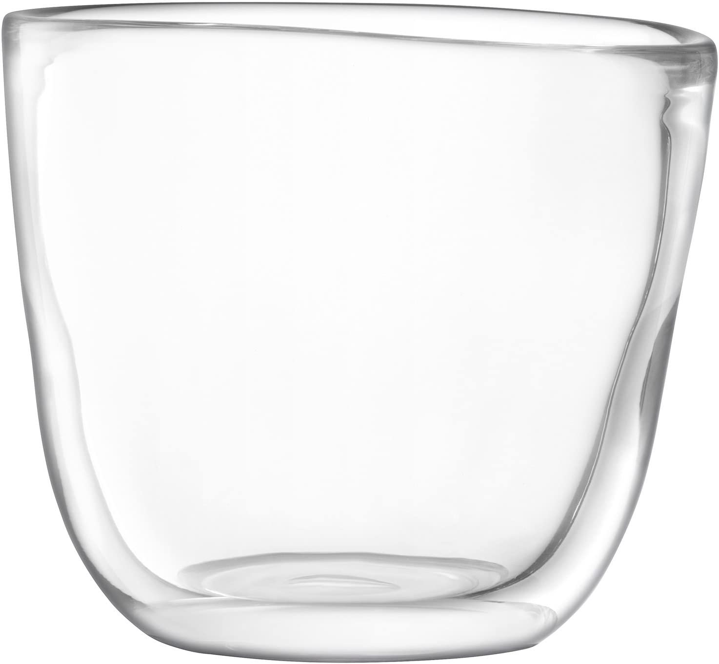 LSA International champagne bucket, clear glass, 22 cm