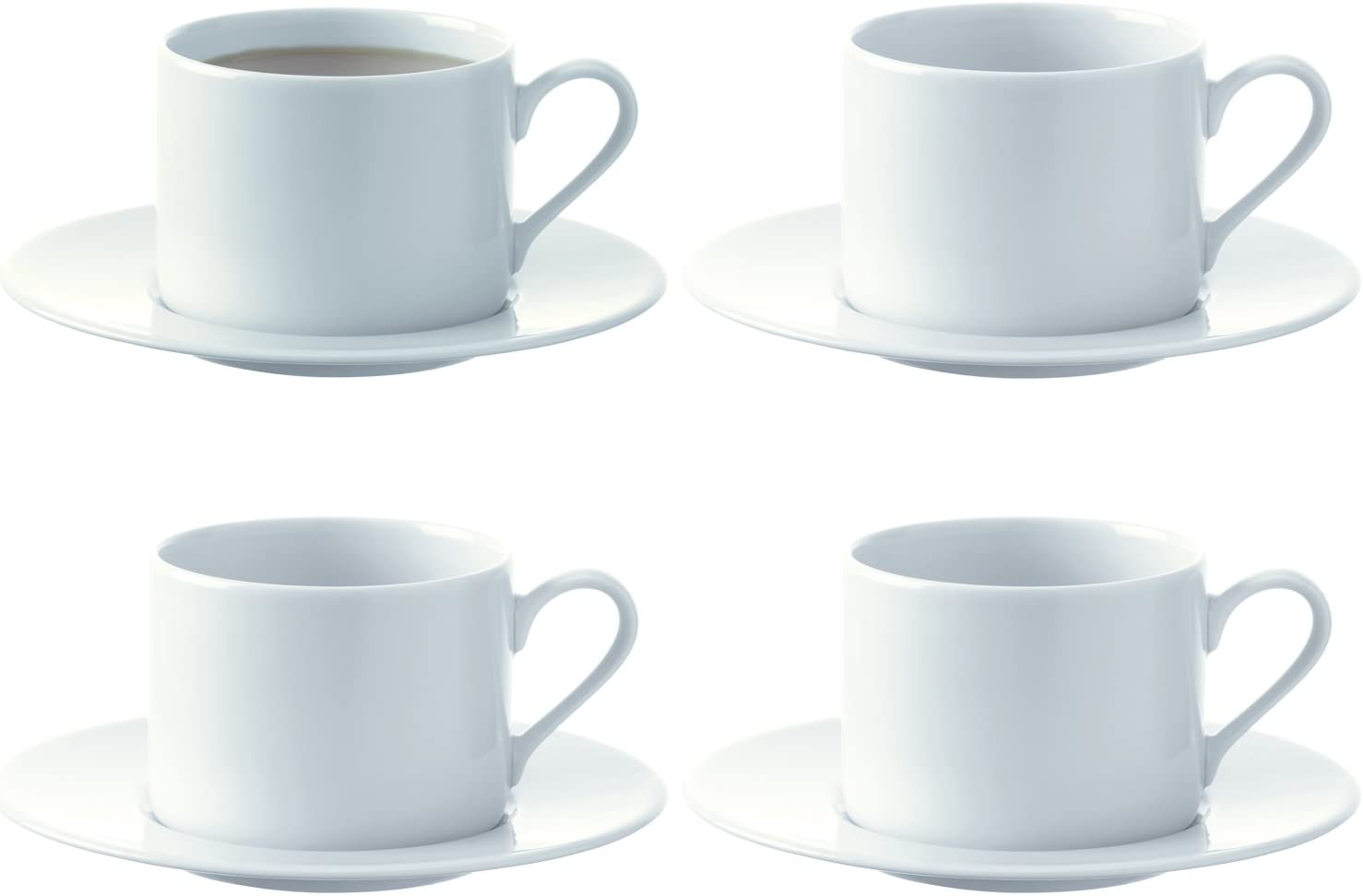 LSA Dine Tea/Coffee Cups 250 ml Straight x 4