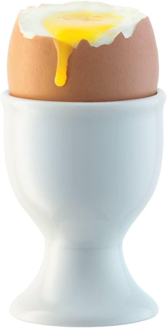 LSA International Dine Egg Cups, White (Pack of 4)