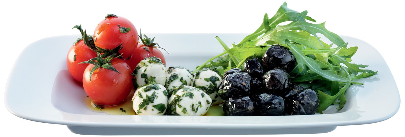 Lsa International Dine Rectangular Dish 26 Cm White (Pack Of 2)
